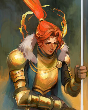 Risa the Aasimar Fighter