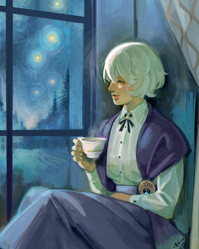 Aria the Human Cleric